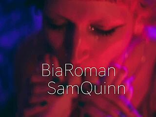 Will You Worship Bia Roman and Sam Quinn's Sexy Bare Feet in Lesbian Domination?