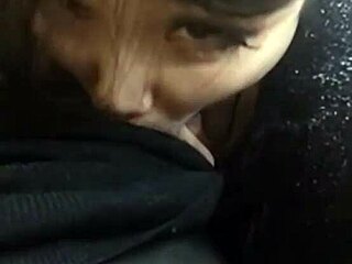 hot teen 18+ pretty asian girl gives sloppy blowjob 😍💦