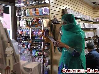 Why does this muslim slut beg for black monster cock blowjobs?