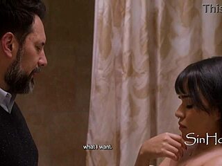 butler blackmails cute 18yo latina orphan into house sex