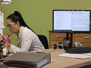 Desperate for musical instruments, the sexy Czech teen trades her body in a steamy casting fuck session.