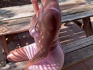 i love showing my big italian tits outdoor in florida