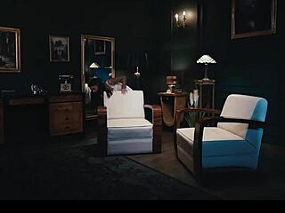 coco bae frozen while horny brunette licks and fucks her wet