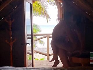 Young Mexican Girl Next Door Fucked Public Beach Cum Covered