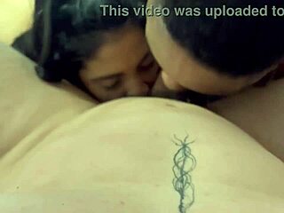 Hung travesti barebacks couple and cums buckets