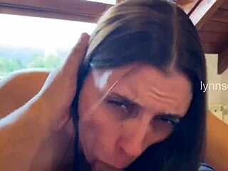 parents home but cum in my mouth deepthroat pov slut