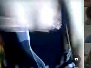 pregnant indonesian teen masturbates on camfrog