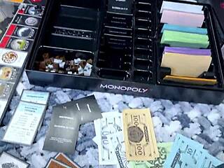 Stepsister Turns Me into Her Obedient Sex Slave in Monopoly!