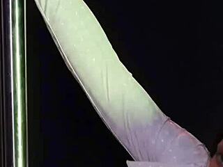 hot gilf vanessa teases with her huge curves and toys