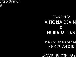 Behind Scenes Pissing with Nuria Millan Vittoria Devine