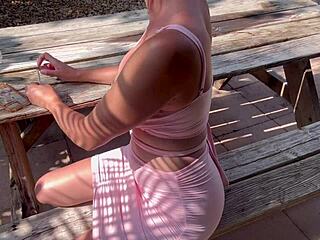 i love showing my big italian tits outdoor in florida