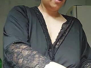 brazilian bbw beach beauty with huge natural tits cooking