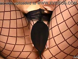 Julia Ann grows horny rubbing her mature curvy body slowly