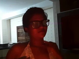 Bangladeshi College Wife Strips Teases with Cute Indian Dance