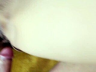 indian petite teen's tight pussy rides stepbro's big cock in closeup homemade