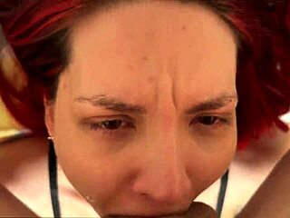 russian milf whore wife bent over for rough anal creampie pov homemade gaping