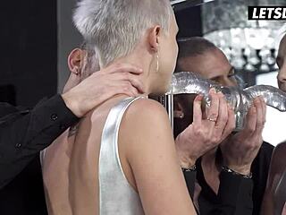 Chantilly Pushes Anal Gape Limit On Huge Italian Cock