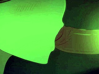 christmas blowjob ends with sticky hot cumshot