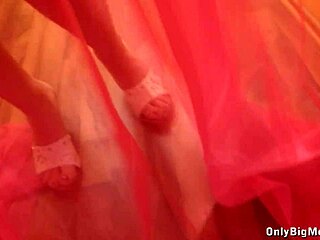 krystal swift handcuffed with her huge natural boobs out