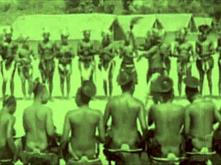 VINTAGE hairy women in RETRO interracial outdoor fun