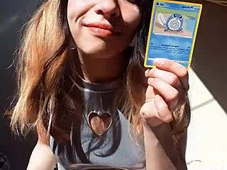 bonneyuwu flaunts her cute body in cosplay cards outside