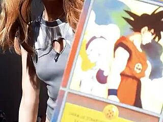 bonneyuwu flaunts her cute body in cosplay cards outside