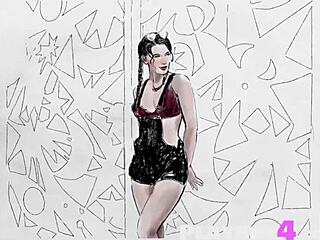 sexy petite milf strips lingerie outdoors exposing natural tits and pussy