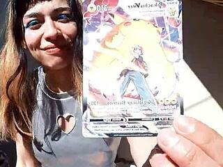 bonneyuwu flaunts her cute body in cosplay cards outside