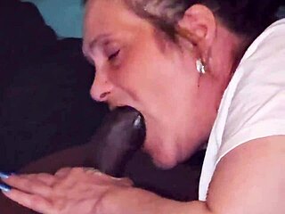 Headrietta Best Step Mom Gives Chubby BBW Gumblowjob Ball Lick Cum Mouthful