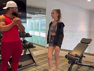Client Pounds Petite Breezy Bri with Monster BBC