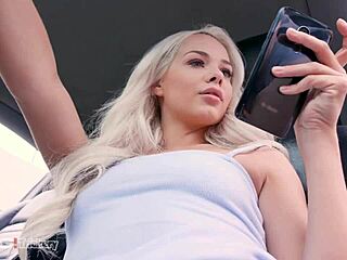 Black Dude Tricks Petite Elsa Jean Into Hardcore Fuck!