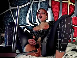 Beautiful Red-Haired Cosplayer Sensual Orgasm Dirty Talk