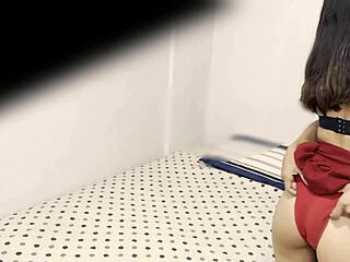 Spying on Sensual Argentinian Latina Teen Model Nataly Riding to Orgasm