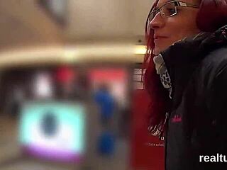 Czech Mall Tease Ripped Clothes Leads to Horny POV Anal Pounding