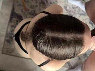my roommate's boyfriend fucked me hard in the kitchen