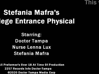 Dr Tampa Gives Stefania Mafra Tampa University Entrance Physical