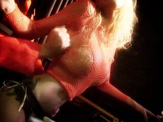two horny blond milfs crave prisoner's cock together