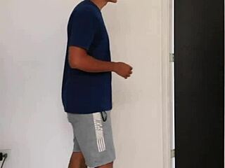 hey neighbor wants to crash at my place just to fuck all night long