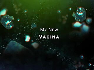 stevie moon plays with her new vagina in solo masturbation