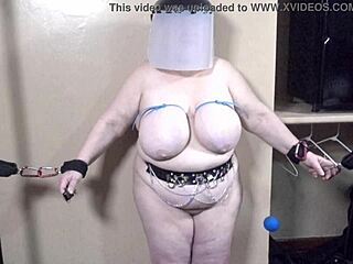 TIT-BUSTING SLUT FERN SUFFERS UDDER TORMENT IN SLOW MO ROLEPLAY