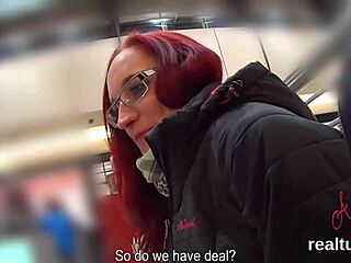 Czech Mall Tease Ripped Clothes Leads to Horny POV Anal Pounding