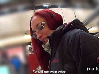 Czech Mall Tease Ripped Clothes Leads to Horny POV Anal Pounding