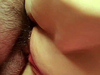 Double Penetration Fills Cute Fuck Doll's Shaved Big Pussy Up Close