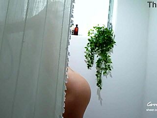 stepmom catches son stroking... pussy help or hubby busts in?