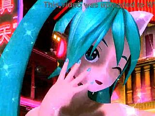 i crave hatsune miku and luka's big tits cum dance