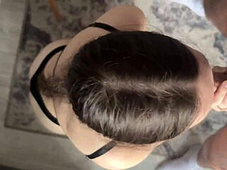 my roommate's boyfriend fucked me hard in the kitchen