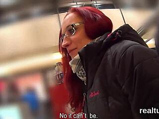Czech Mall Tease Ripped Clothes Leads to Horny POV Anal Pounding