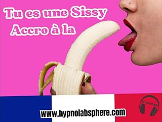 Sissy hypno journey feminized by sensual french penis addiction