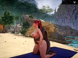 Wild Life Big Ass Curvy Milf Serenia Fucks First Bbc Nero Beach