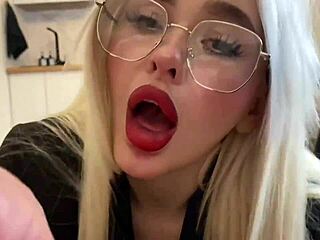 petite tattooed blonde realtor fucked pov cowgirl tight pussy